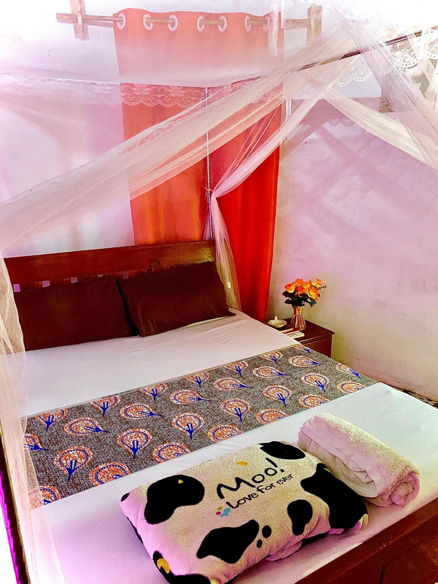African Hut Tiny Cottage Диани-Бич Экстерьер фото